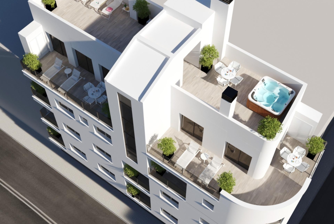 NEW BUILD APARTMENTS IN TORREVIEJA