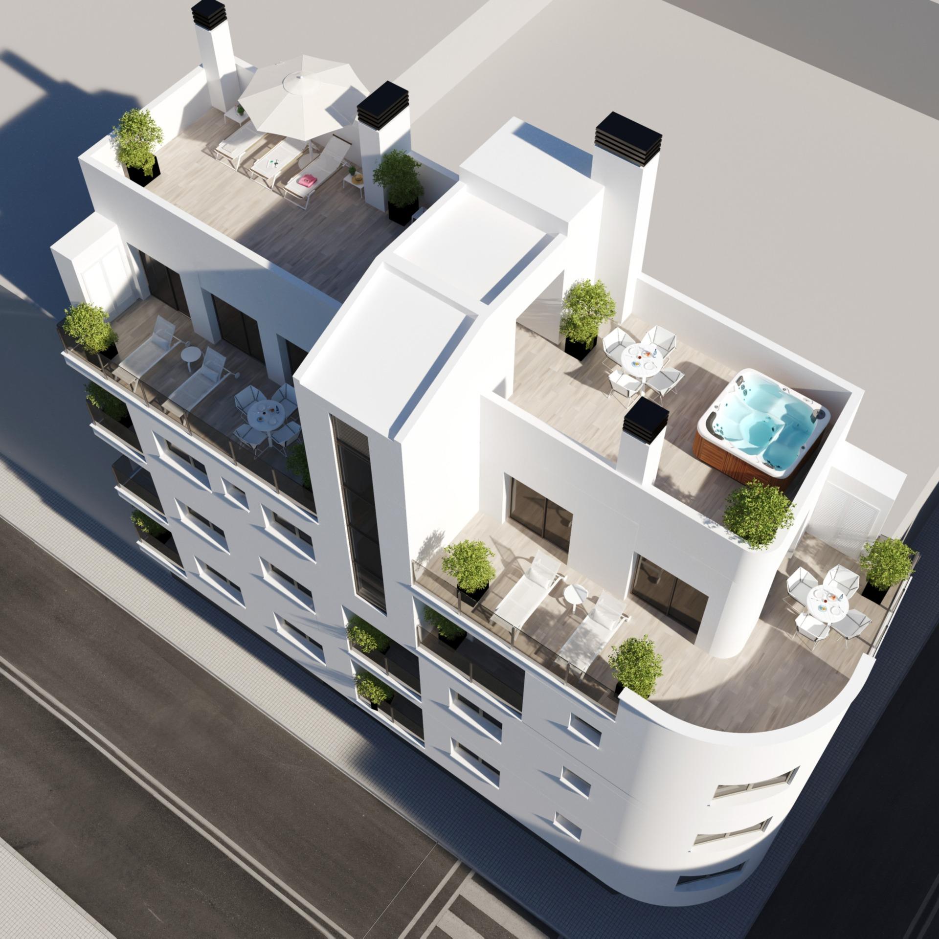 NEW BUILD APARTMENTS IN TORREVIEJA