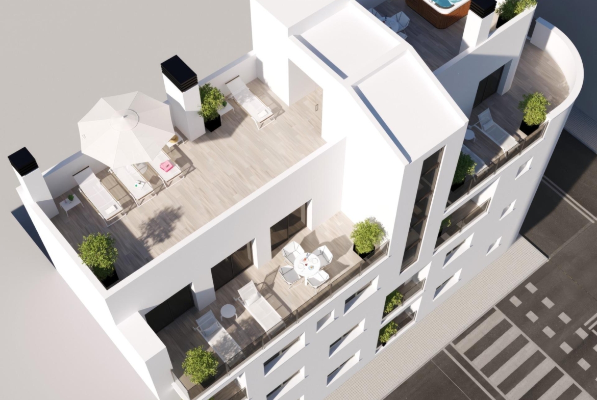 NEW BUILD APARTMENTS IN TORREVIEJA
