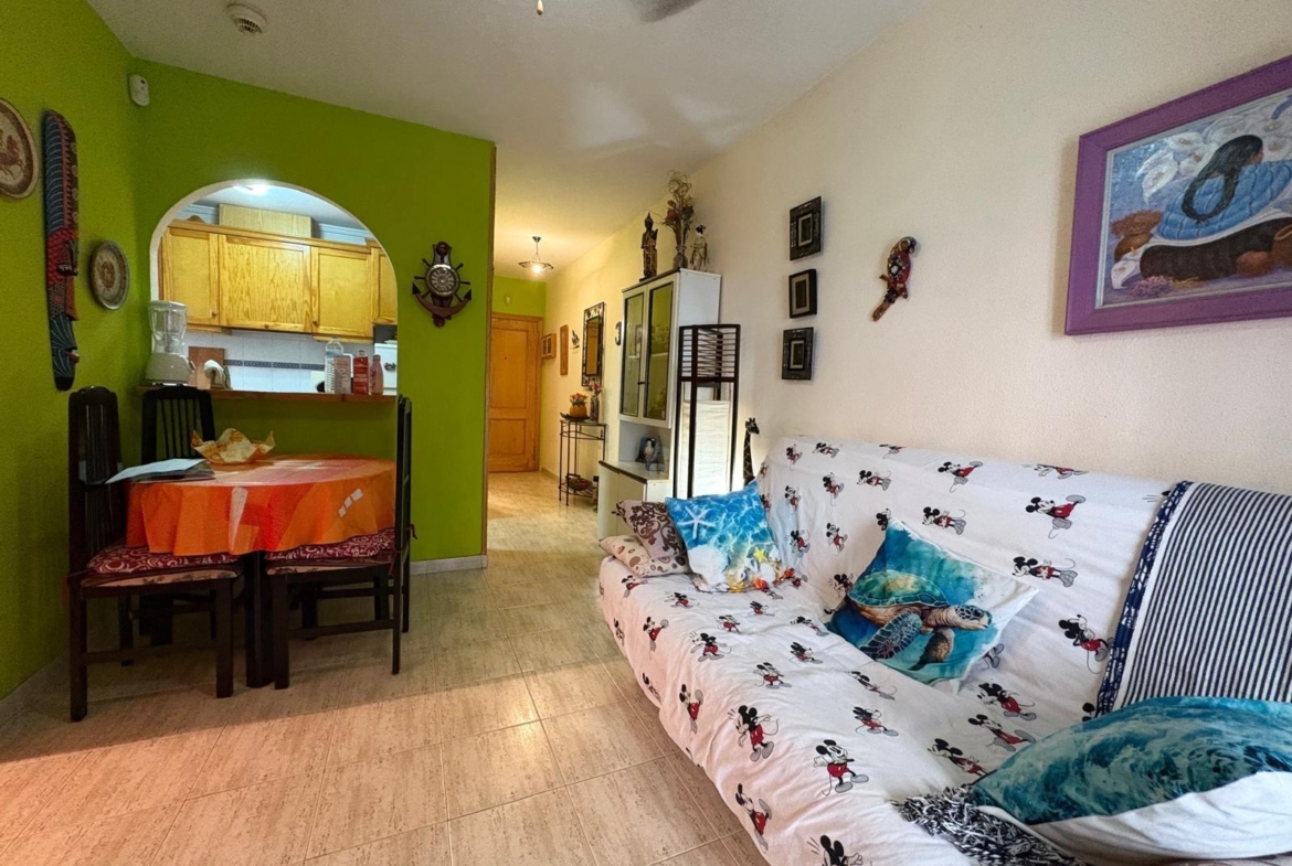 Charming Apartment in the Heart of Torrevieja 🏡✨ 2 Bedrooms 1 Bathroom with Patio and Pool