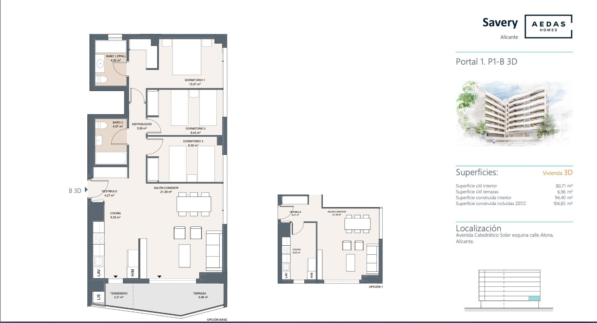 Familie comfort en moderne stijl in het hart van Alicante