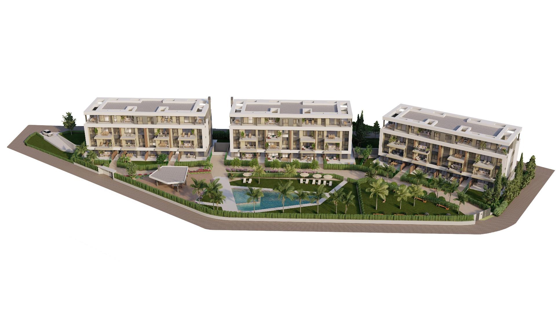 9-22-4 Luxury apartments in the exclusive Santa Rosalía Lake and Life Resort. Murcia (GF A)