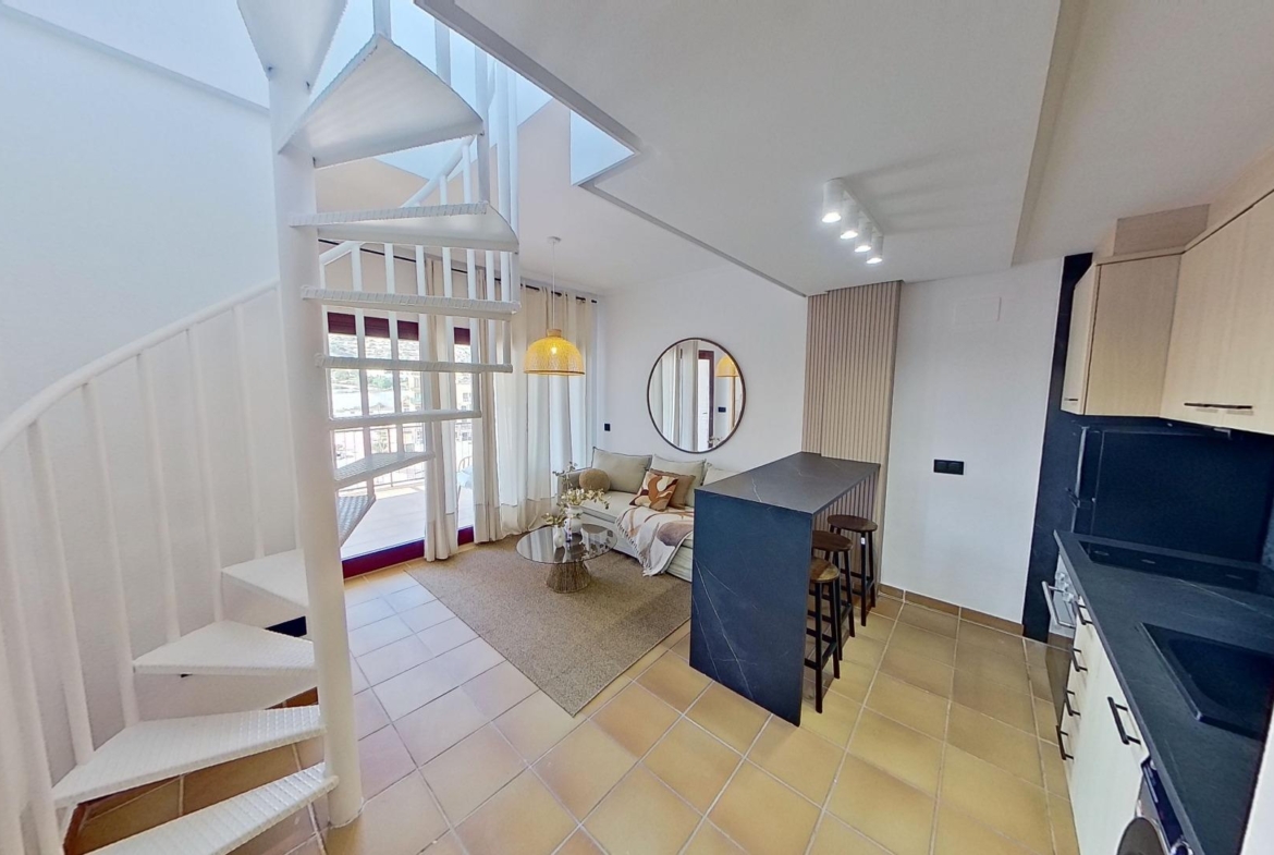 Penthouse in Archena with clear views and all the amenities