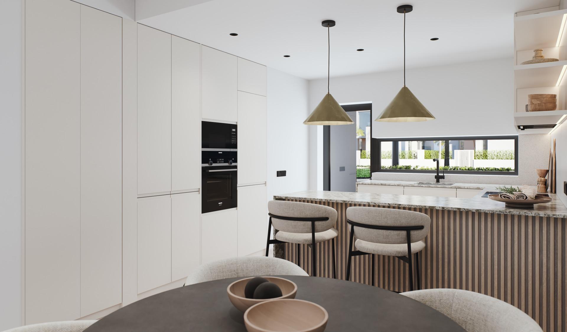 9-5-7 Luxury apartments in the exclusive Santa Rosalía Lake and Life Resort. Murcia (GF A)