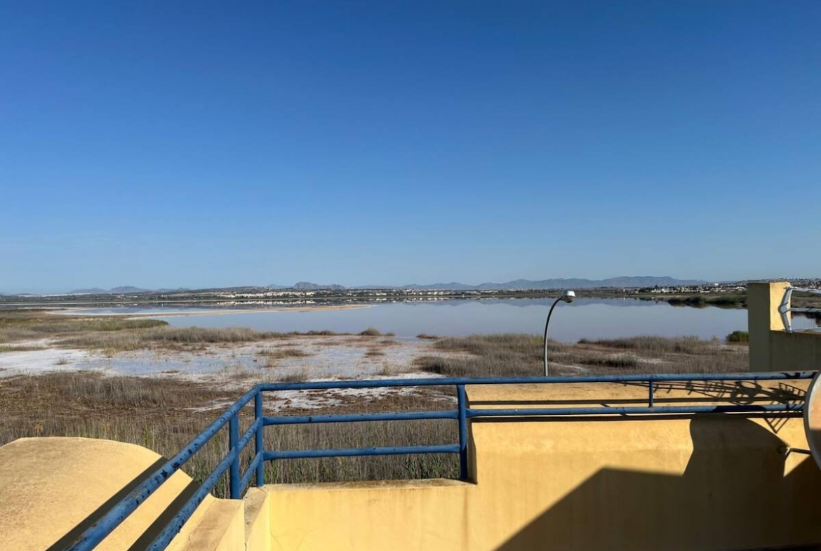 House with View of Pink Salt Lake